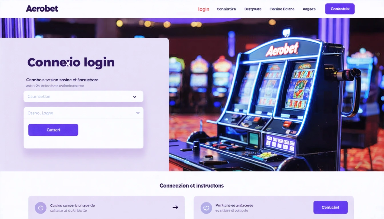 Aerobet casino login Connexion sécurisée et instructions